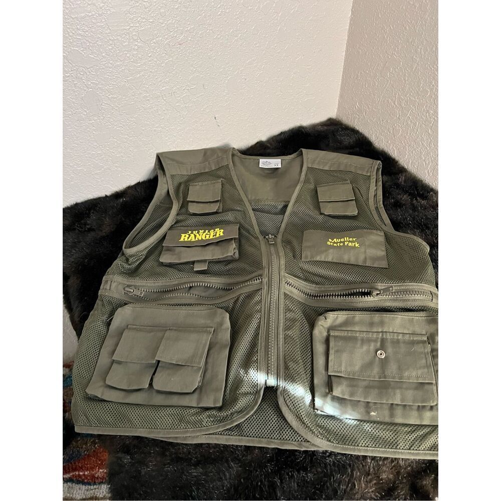 The Wild West Junior Ranger‎ Green Safari Utility Vest XL